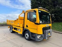 2022 72 MAN TGL 8.160 Euro 6 Econ uni body tipper 8295kms ex council 