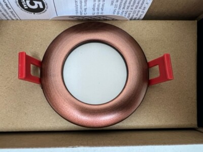 Wf3 Led 30k Orb M6 8w Ultra Thin 3'' Dimmable Led Recessed Ceiling Light 3000k Br