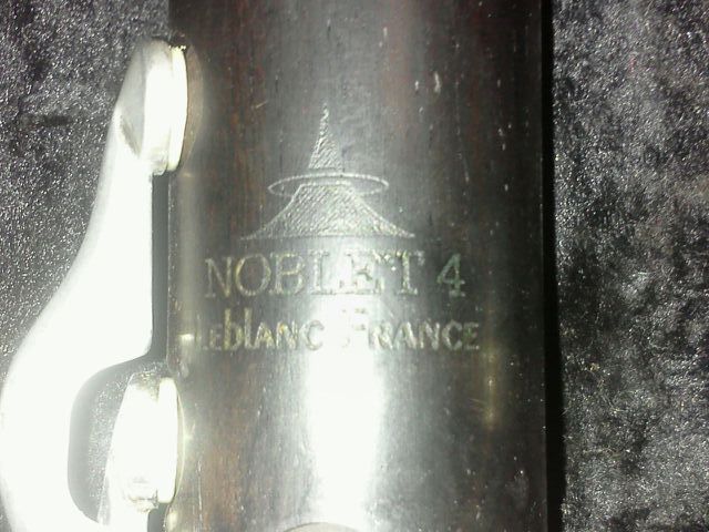 Vintage NOBLET 4 Leblanc France Clarinet-OM174