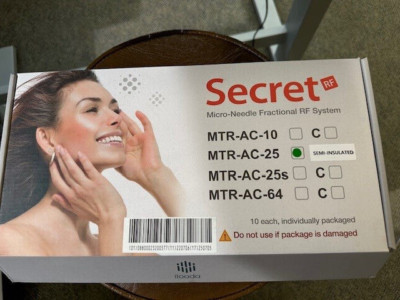 Cutera Secret RF MicroNeedle Tip MTR-AC-25 Semi-insulated EXP 07/25 -- QTY 10
