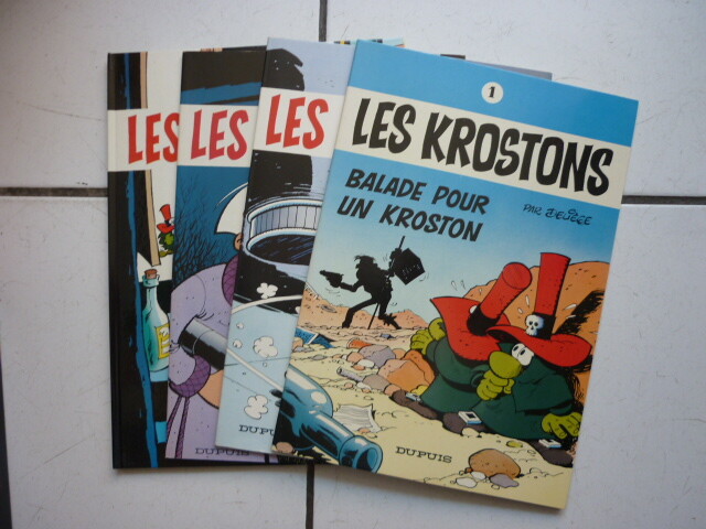 Deliege / Les Krostons  /  Tome  1 A 4   / Dupuis   / Eo  
