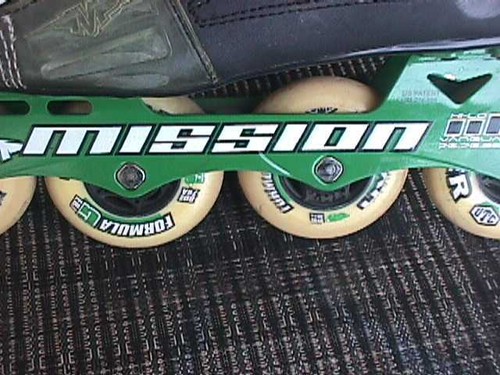 Mission Formula G Era Size 7 E Roller Hockey Skates Used