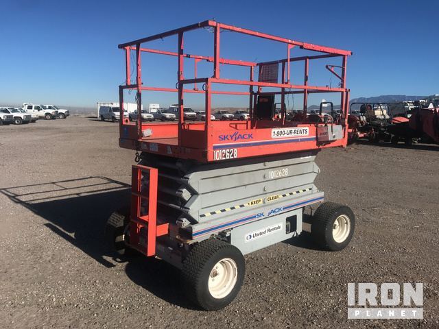 2007 SkyJack 6832 Electric Scissor Lift 2WD UP 32 feet jlg New Mexico
