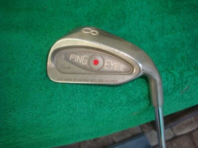 Ping Golf Eye 2 Red Dot 8 Iron ZZ Lite Stiff Flex Steel Shaft RH