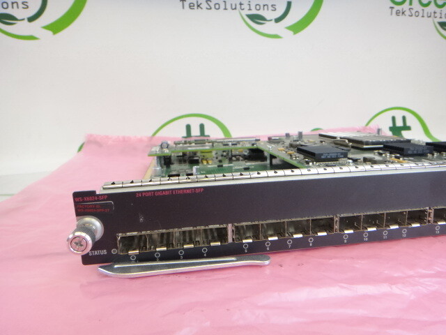 Cisco WS-X6824-SFP-2T 24-Port SFP Gigabit Ethernet Interface  w/ WS-F6K-DFC4-A