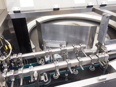 PACE M500 Automatic Feeder Sorter with Incline Feed Conveyor, Stainless Steel