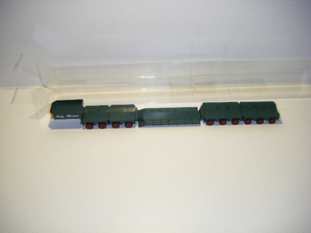 Herpa Goldhofer Tieflader Schwertransport Aug. Alborn Dortmund