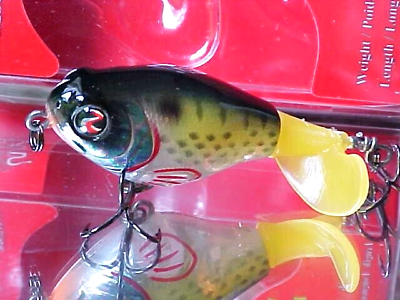 River2Sea Whopper Plopper 60 Top Water WPL60/28 in BLUEGILL for SMALLMOUTH  BASS