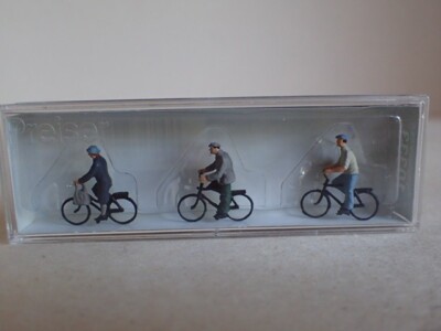 Preiser ältere Radfahrer Epo3 Frau 2 Mann Rad Fahrrad 10333 H0 1:87 OVP 3 Fig