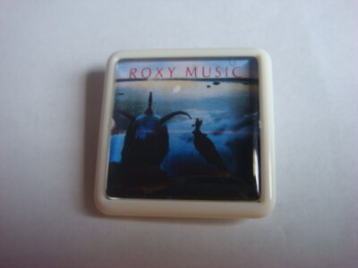 ROXY MUSIC AVALON   ALBUM COVER    BADGE PIN