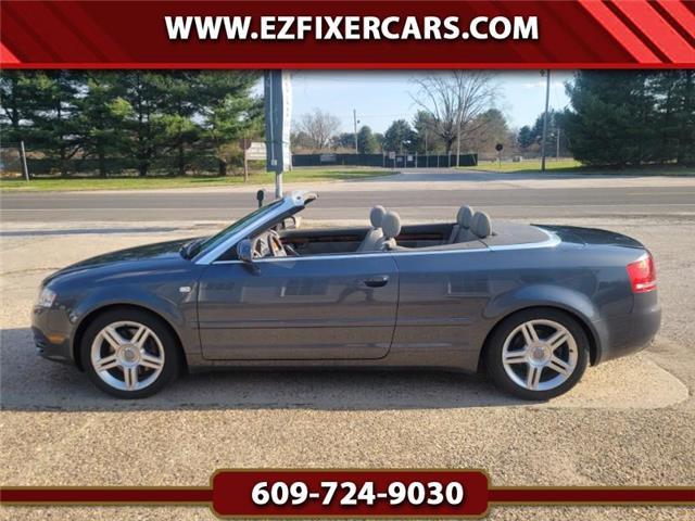 2007 Audi A4 Convertible Quattro AWD 77k Miles! Salvage Rebuildable Repairable