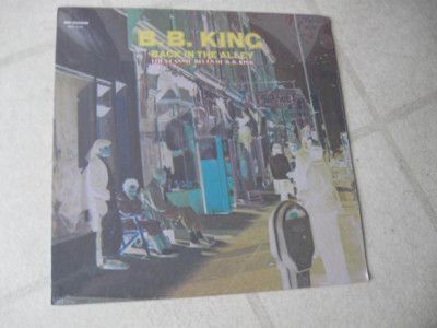 B B KING 1970 NEW/SEALED 'back in the alley' BLUES GUITAR LP w/LIVE TRACKS