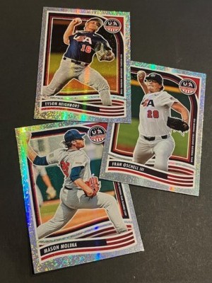 2024 panini USA Baseball Stars & Stripes Sparkle Opening Day Cards BX018