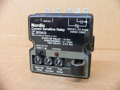 Nordic 3313A12 Current Sensitive Relay
