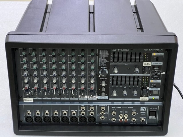 Yamaha EMX88S 230VAC 8 Input Channel 400W+400W Powered Mixer