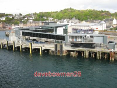 PHOTO  OBAN FERRY TERMINAL PHOTOGRAPHED FROM THE CRAIGNURE TO OBAN FERRY. 2010