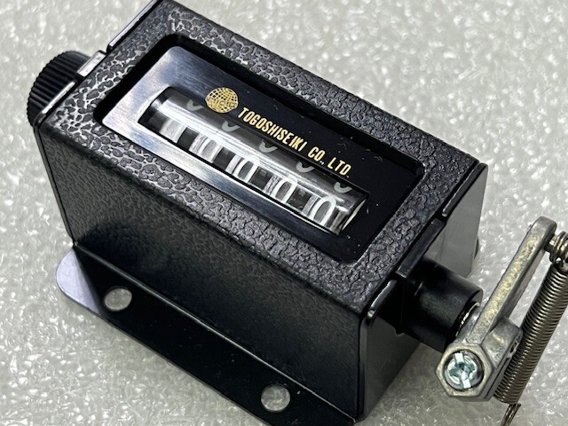 Togoshi Seiki RS-5 5 Digits Mechanical Spring Tally Counter