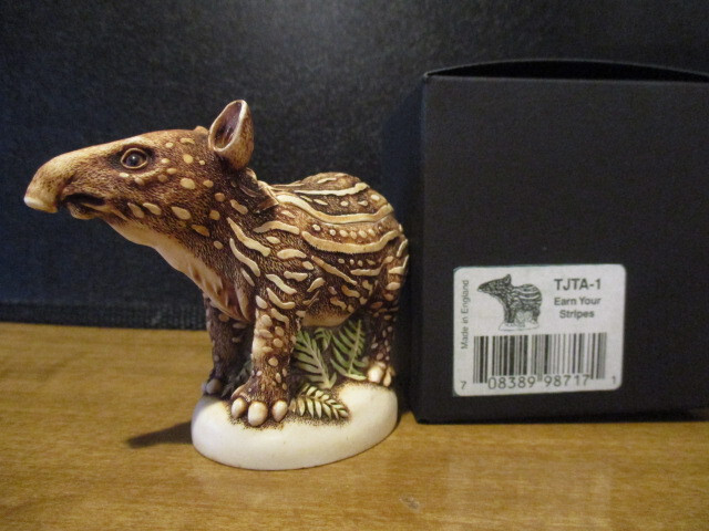 Harmony Kingdom Earn Your Stripes V1 Tapir UK Made Box