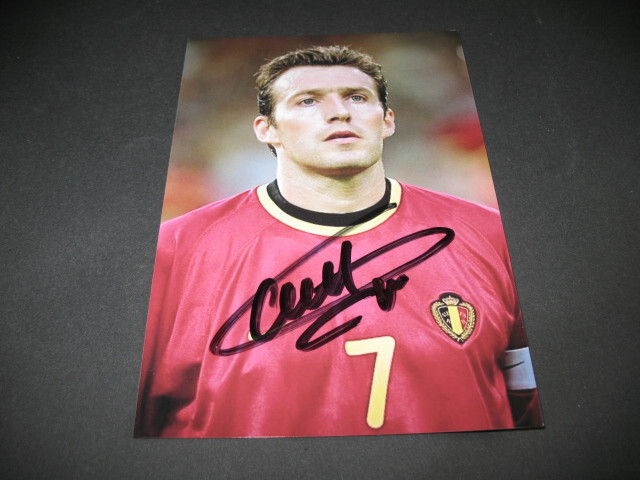 Marc Wilmots Belgien Wm 1990 1994 1998 2002 Foto Original