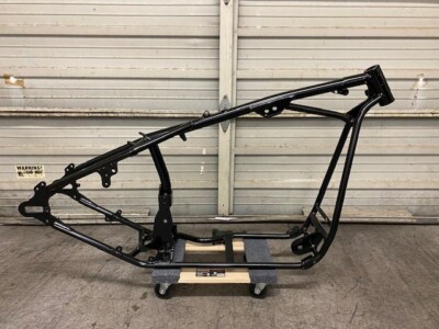 ZERO ENGINEERING TYPE 7 RIGID BOBBER GOOSENECK FRAME FOR SPORTSTER [NOS]