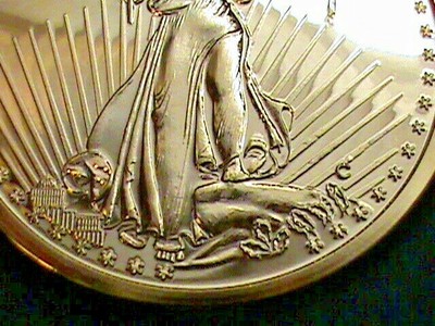 24K~1933~C~$20~Double Eagle Saint Gaudens ~DESIGN on A~1 OZ. copper round .999