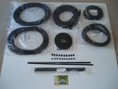 ESCORT MK1 RS FULL WEATHER SEAL KIT rs2000 rs1600 mexico sport rally car bda