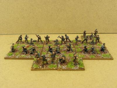 FOW painted British Commando Weapons Platoons BR794