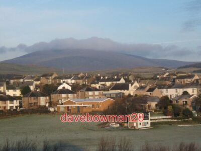 PHOTO  HOLBORN HILL AREA OF MILLOM LOOKING OVER MILLOM CRICKET GROUND AND HOLBOR