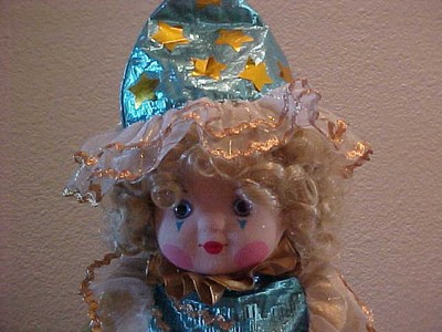 Set of 3 Gorham 1986 Clown Dolls Bluberry Swirl Tutti Frutti Raspberry Ripple