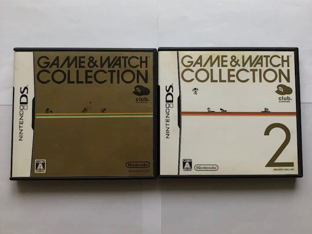 ゲームアンドウォッチ　復刻版 未開封　ゲームウォッチコレクション1 2セット ニンテンドーDS ゲーム&ウォッチコレクション 1 2 セット