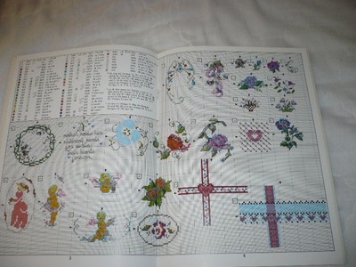 1988 LINEN BASIC  leisure arts leaflet # 1695 cross stitch