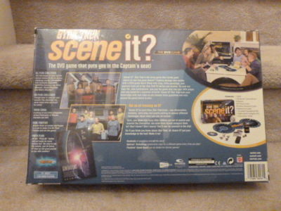 Star Trek DVD Scene it Game New - MIB - original TNG Voyager DS9 Enterpise movie