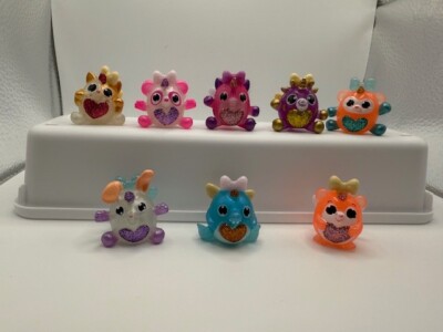 Rainbocorns Itzy Glitzy Surprise Mini Figure Lion Puppy Mouse Bear Lot Set Of 8