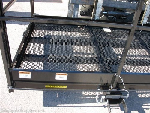 Work Platform Man Baskets for Telehandler-Forklifts,2000 Lb.Capacity,4' x 9.8