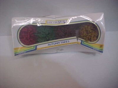 LIFELIKE  -  HO SCALE -  AUTUMN TREES     # 1002
