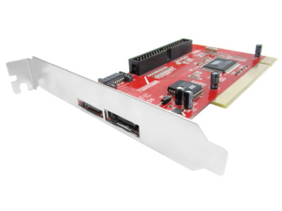 NEW 3 Port SATA/eSATA PCI Card PCI SATA/eSATA Expansion Card 1.5 Gb/s (1356)