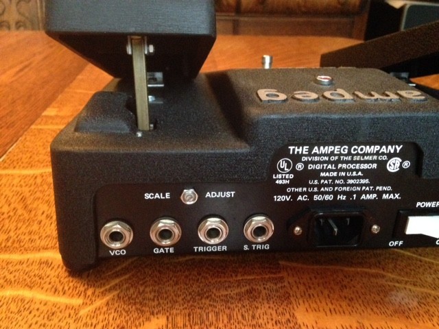 Ampeg Patch 2000 Synthesizer Pedal NOS for Hagstrom Swede Synth Guitar or Base