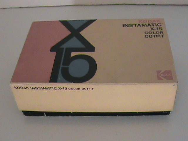 Kodak Instamatic X-15 Vintage Camera with Box and Instructions