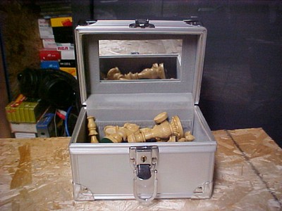 collectors chess set new hand carved