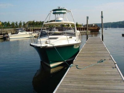 28' Rampage fishing boat
