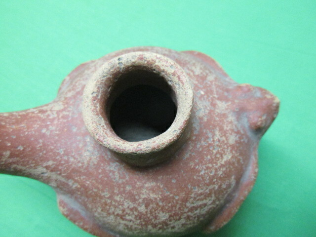 Authentic Native American Frog Effigy Teapot Artifact Arkansas 4