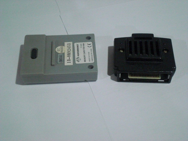 Performance Memory Card and Jumper Pak N64