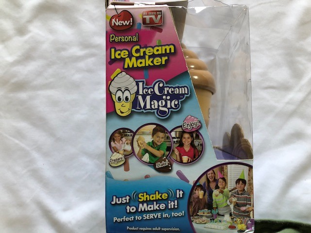 Ice Cream Magic Personal Ice Cream Maker New In Box