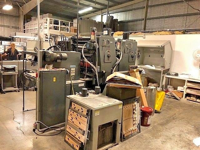1983 Heidelberg SORMZ printing press  PRICE REDUCED !!!!