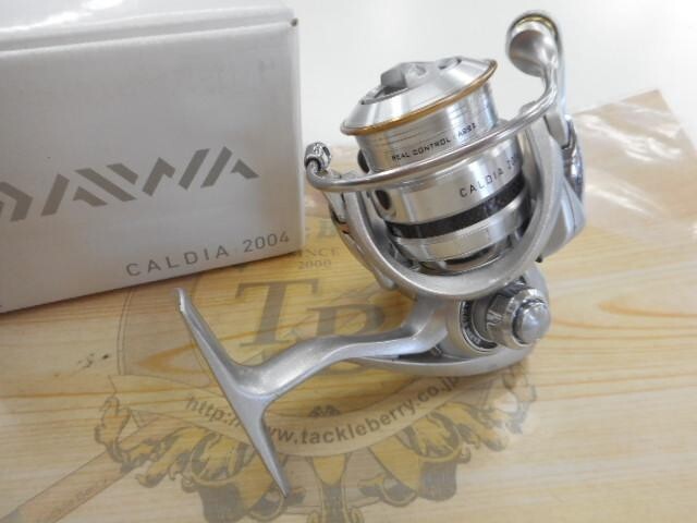 ダイワ　CALDIA 2004 Daiwa Caldia 2004 Spinning Reel big game fishing silver w