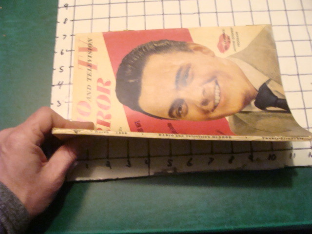 original RADIO & TELEVISION MIRROR march 1950 -- BILL LAWRENCE cover