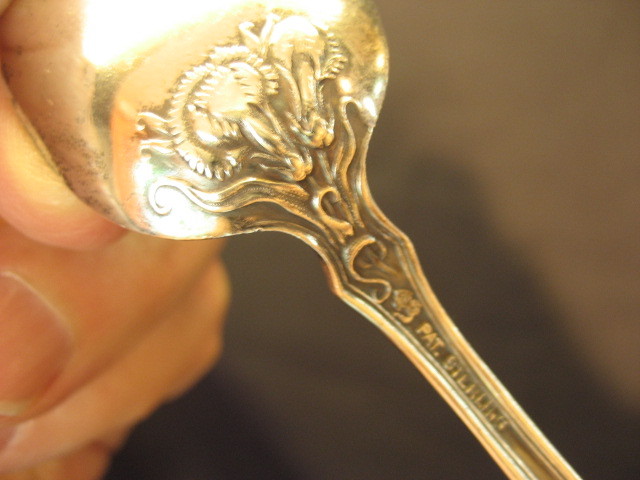 STERLING SILVER ANTIQUE RICHMOND TOURIST COLLECTIBLE SOUVENIR SPOON 1800'S NICE!