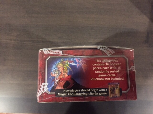 MERCADIAN MASQUES BOOSTER BOX x 1 - FACTORY SEALED - US ENGLISH - MTG - MAGIC