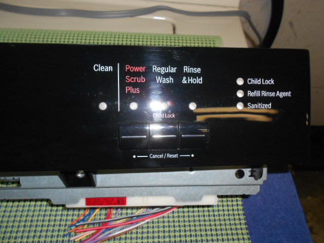 00676959, 00478776, 00424410, 00438026 Bosch Dishwasher Main Control & Panel