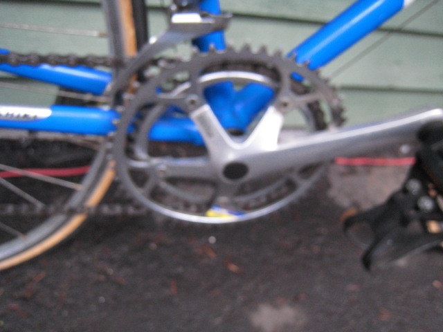 90s NISHIKI Modulus Road Bike Lugged 4130 cromoly w Shimano 58cm 700c WHEELS SEE